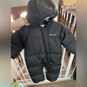 Columbia baby snowsuit